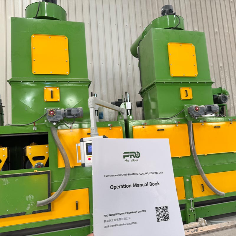 Máquina de tratamento de superfície de ondulação de sopro automático de tijolo de concreto de cimento Máquina de tratamento de superfície de ondulação de sopro automático de tijolo de concreto de cimento