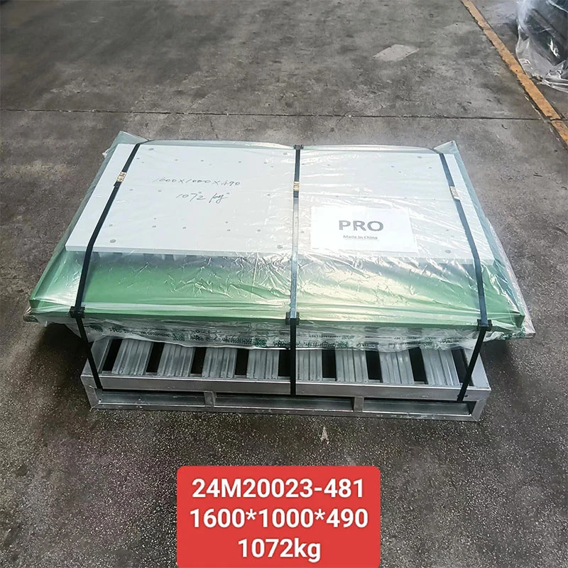 Molde para pavimentação de concreto para máquina de fazer blocos