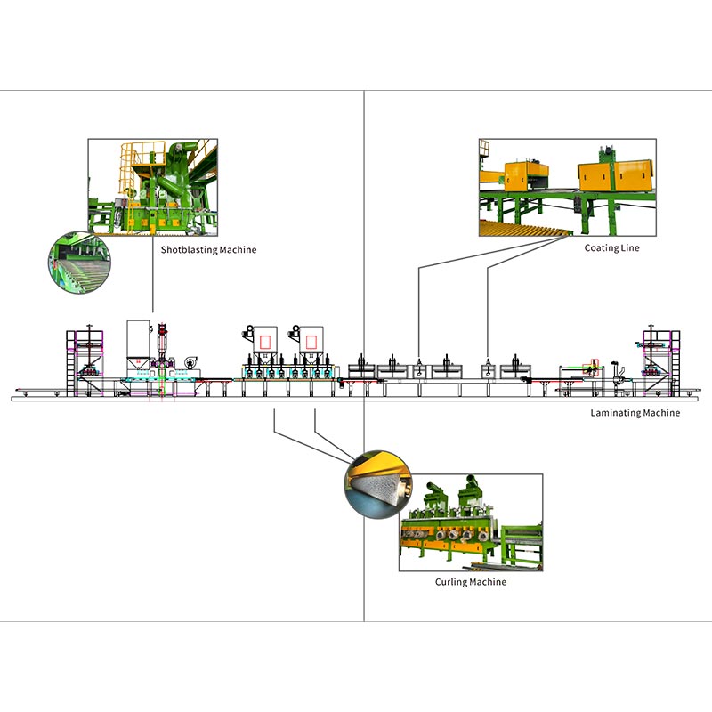 Máquina de tratamento de superfície para revestimento de pavimentação de concreto