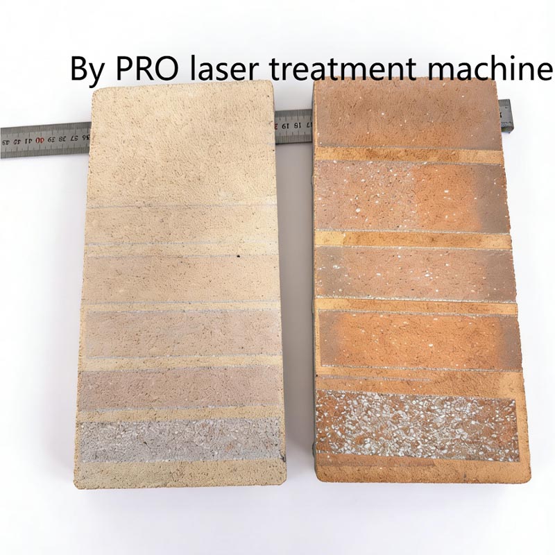 Máquina de tratamento de superfície a laser para pavimentação de concreto