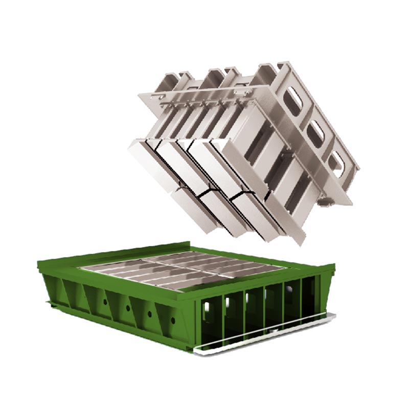 Molde de tijolo de concreto para meio-fio