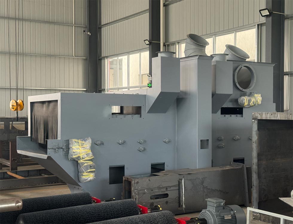 Cement Concrete Paver Block Shot Blasting Surface Treatment Machine