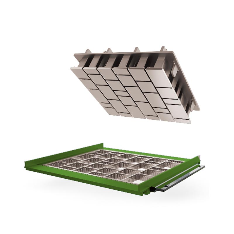 Molde de tijolo de concreto para pavimentação